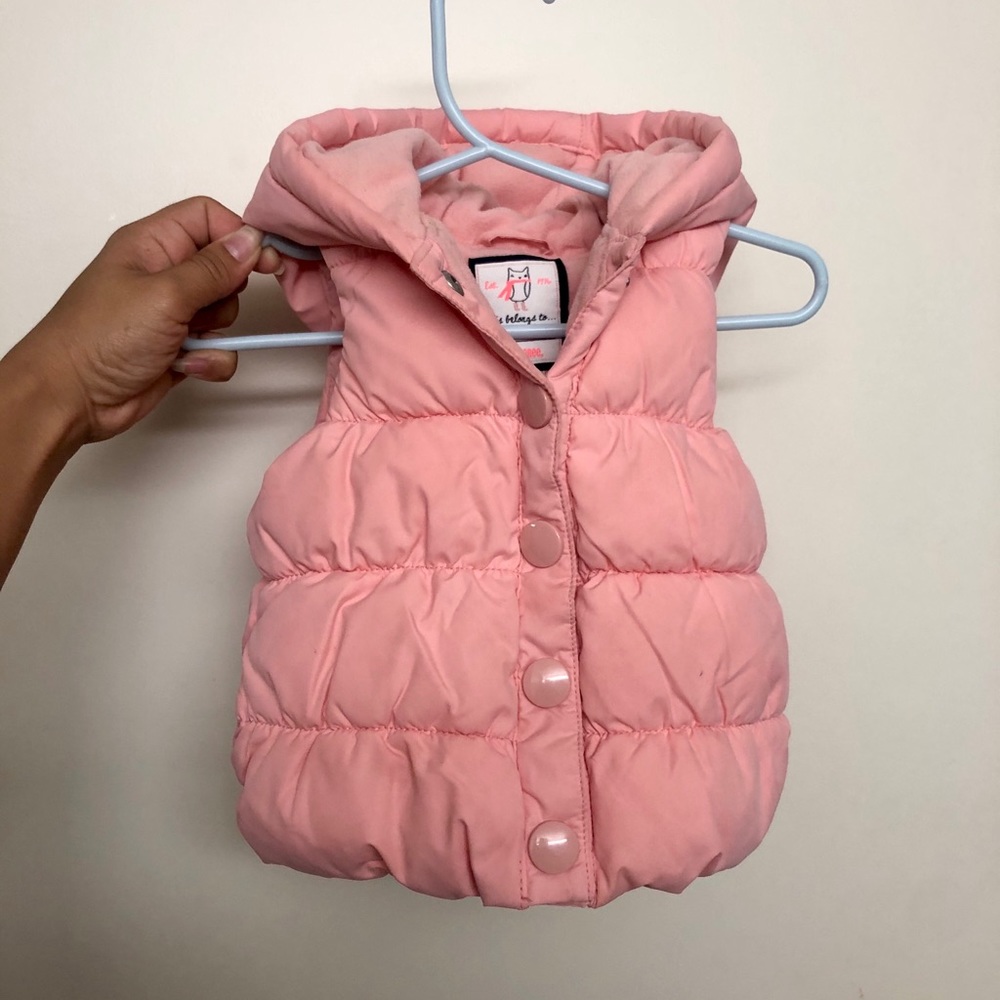 Gymboree puffy vest 6-12 months